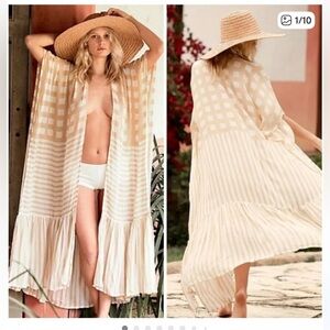 NWOT free people Kenna Kimono